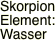 Skorpion Element: Wasser