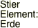 Stier Element:  Erde