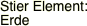 Stier Element: Erde